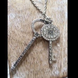 good works jewelry good works long key necklace poshmark good works necklace